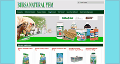 Desktop Screenshot of naturalyembursa.com