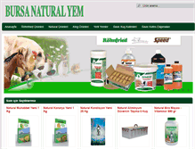 Tablet Screenshot of naturalyembursa.com